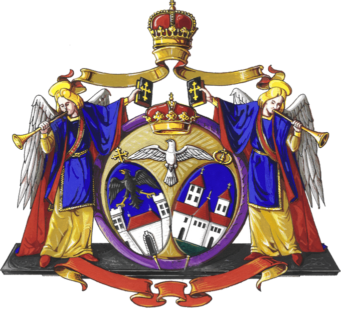 Епархија Бачка (реконструкција историјског грба Д. Ацовић)