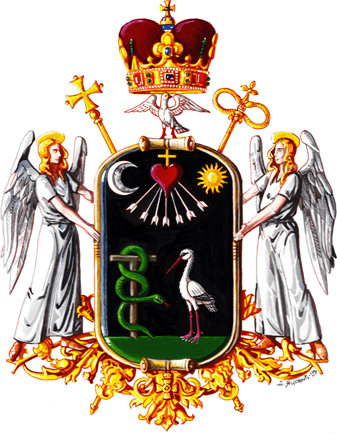 Епархија Будимска (реконструкција историјског грба Д. Ацовић)